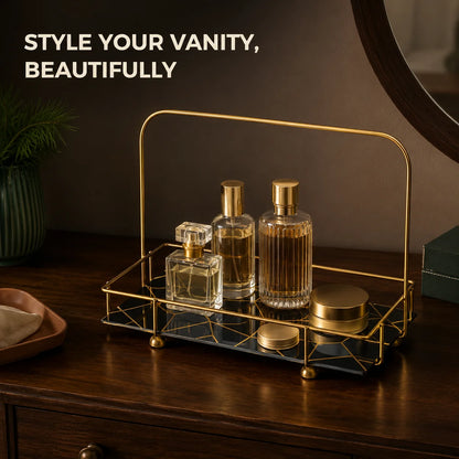 GOLDEN ARC VANITY STAND