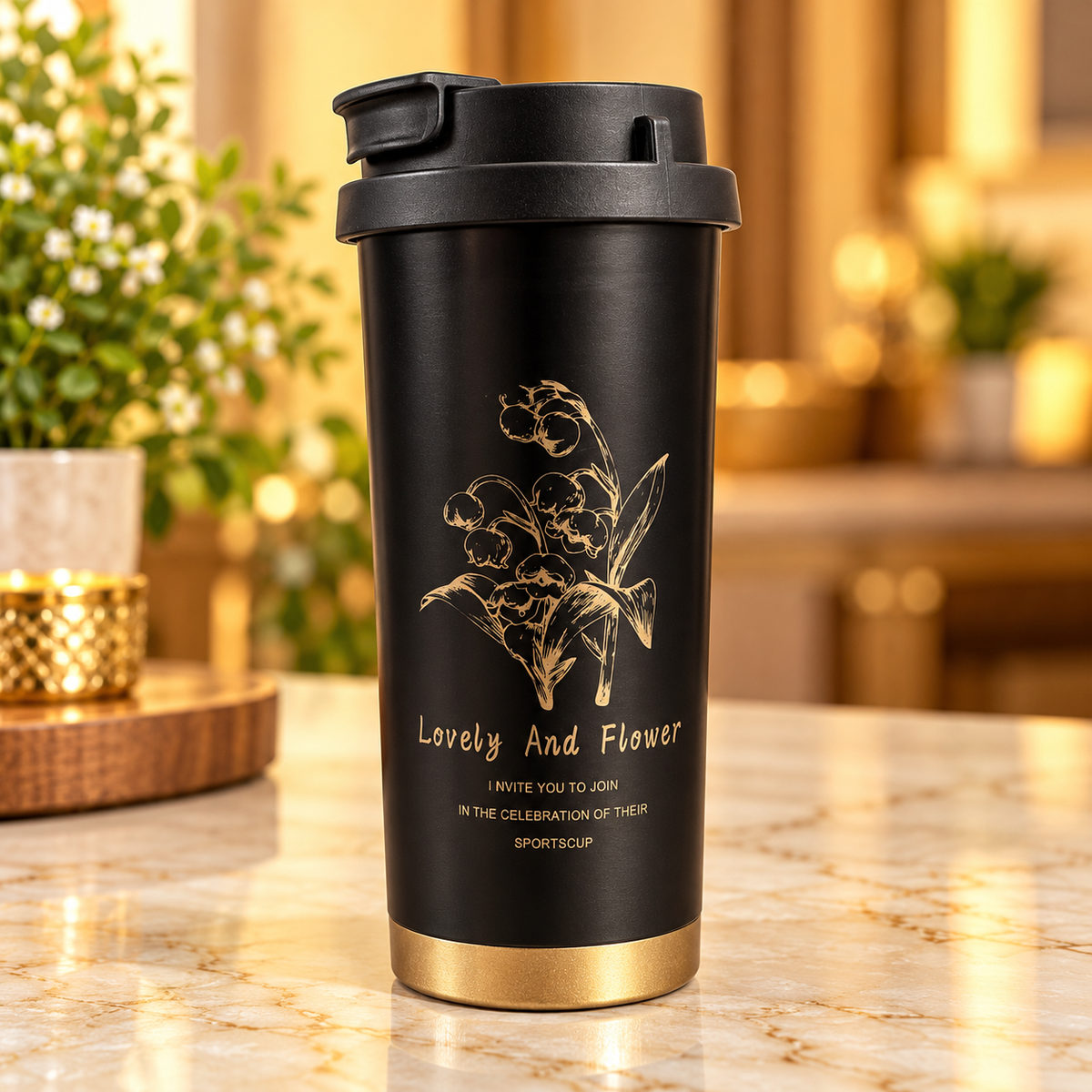 Vintage Stainless Steel Coffee Mug
