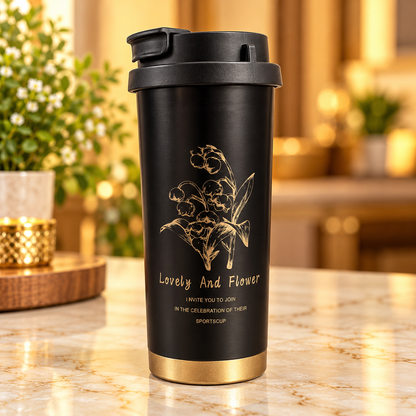 Vintage Stainless Steel Coffee Mug