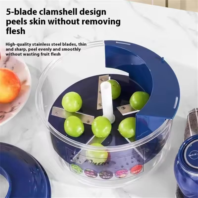 Automatic Rechargeable Vegetable and Fruit Peeling Machine