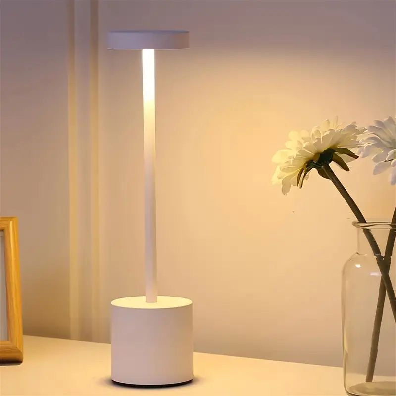 Metal Touch Sensor Rechargeable LED Desk Lamp