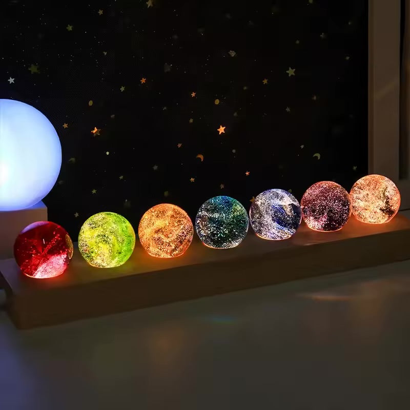 7 LED Crystal Ball – Decorative Light for Home & Gifts