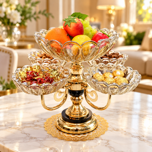 Revolving DryFruit Tray Set