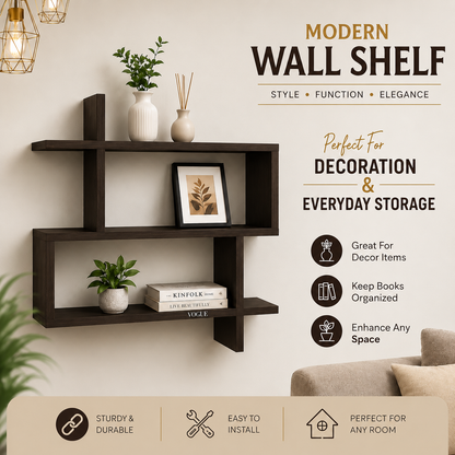 Modern Wall Shelf – Stylish Home Decor & Storage Rack