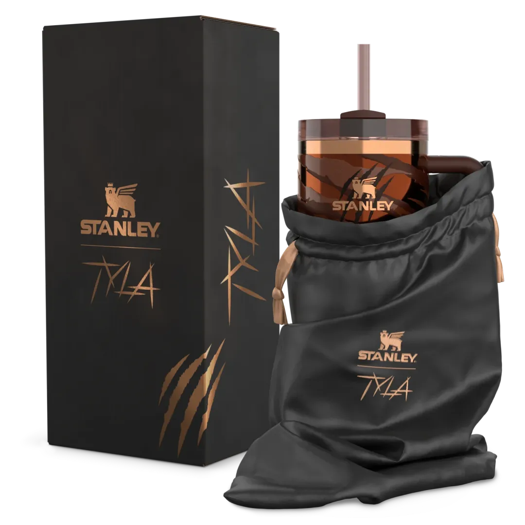 Stanley Quencher 40OZ Tumbler Tyla Tyger (Minor Handle Fault)