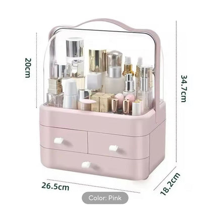 Large Capacity Double Sided Cosmetics Makeup Organizer