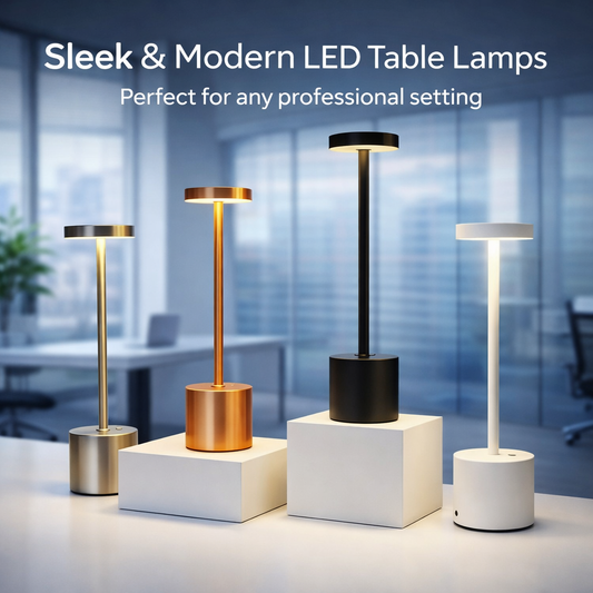 Metal Touch Sensor Rechargeable LED Desk Lamp