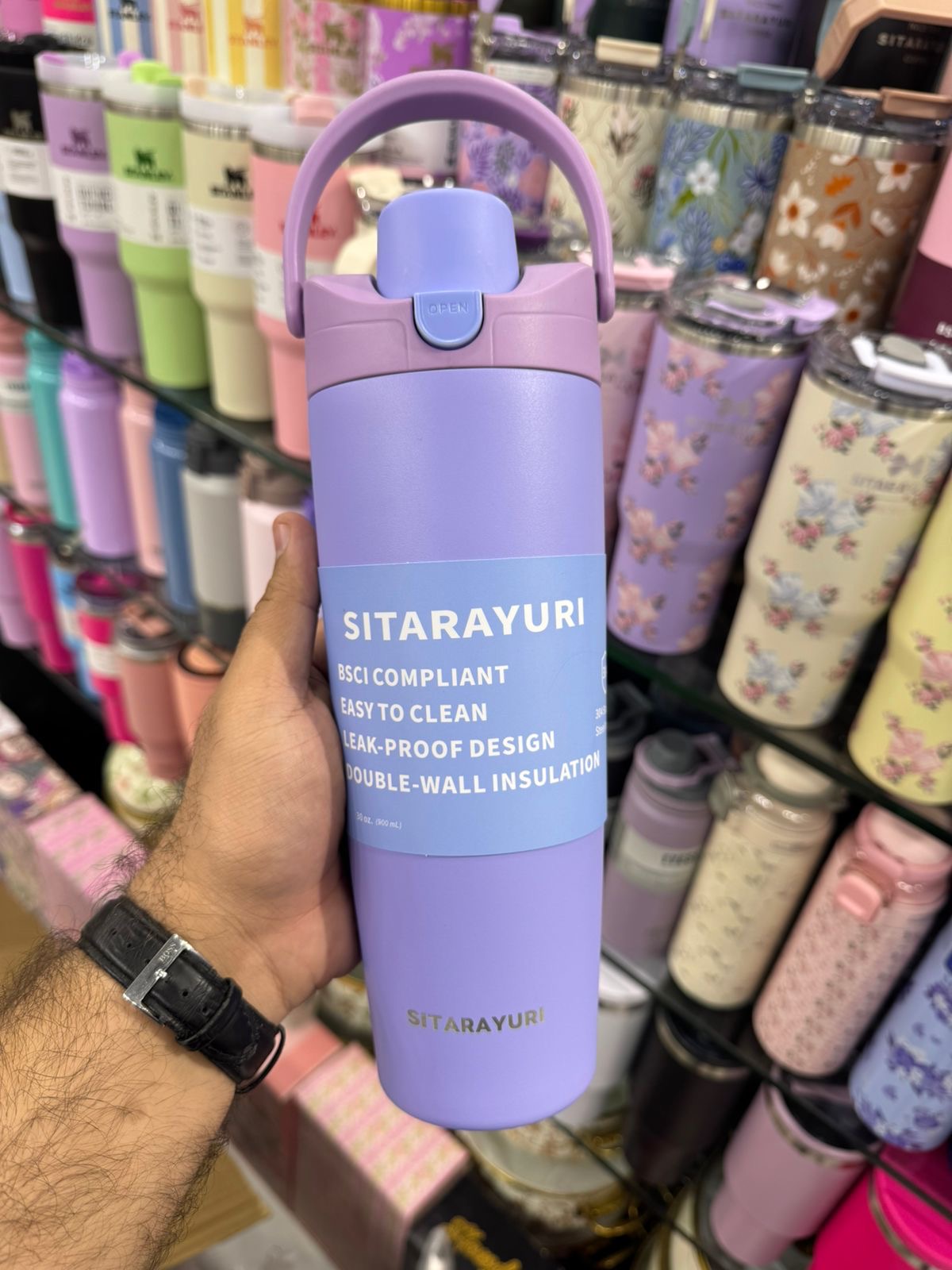 Sitarayuri Tumbler New Handle 900ML