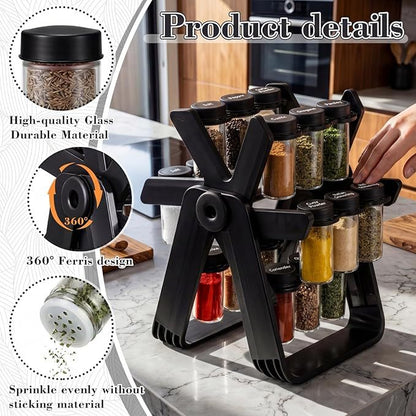 18-in-1 Rotating Spice Organizer
