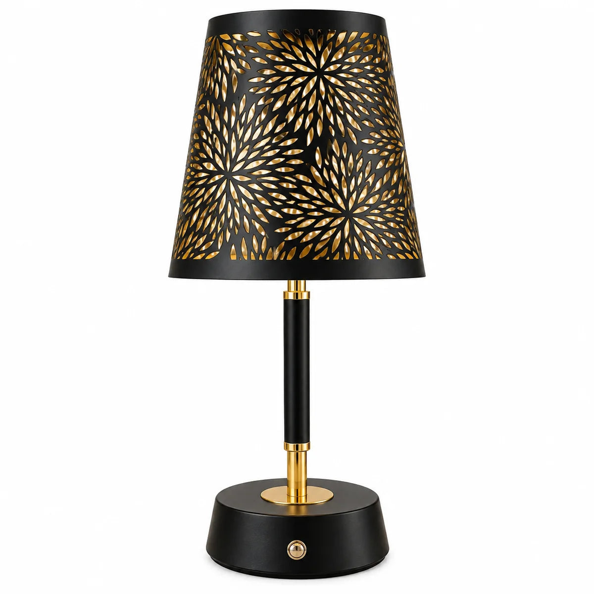 Luna Floral Rechargeable LED Table Lamp –3 Light Color Modes