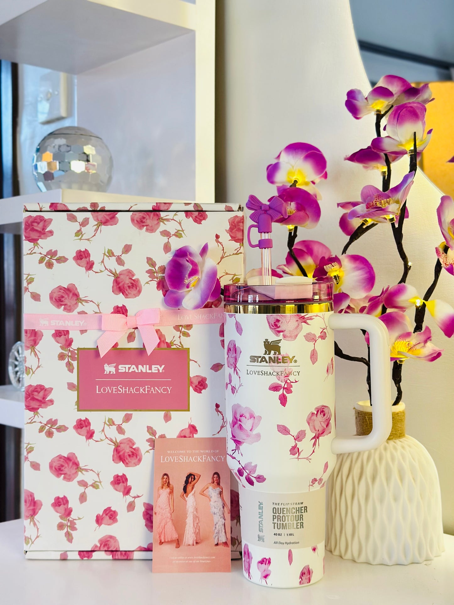 Stanley X 40OZ Tumbler Love Shack White With GiftBox