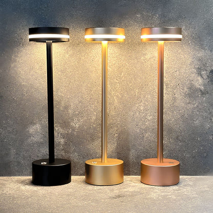 Metal Touch Sensor Rechargeable LED Table Lamp
