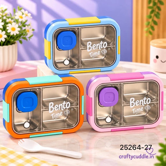 Bento Premium Quality Lunch Box 3 Layers