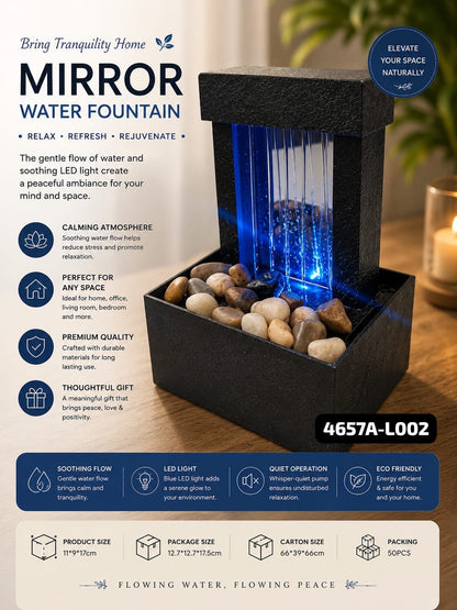 Water Fountain – LED Indoor Decorative Fountain