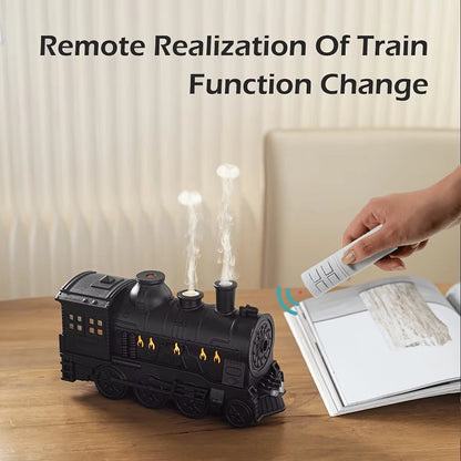 Train Humidifier with LED Aroma Diffusor Atomizer