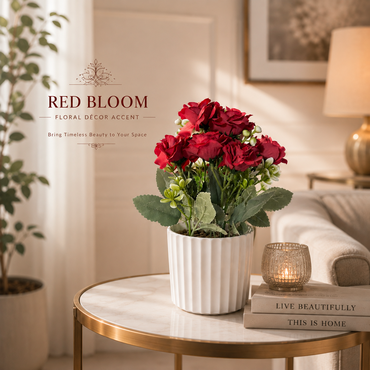 Bloom And Grace Decorative Flowers Pot