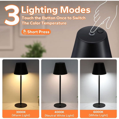 Cordless Rechargeable Table Desk Lamp