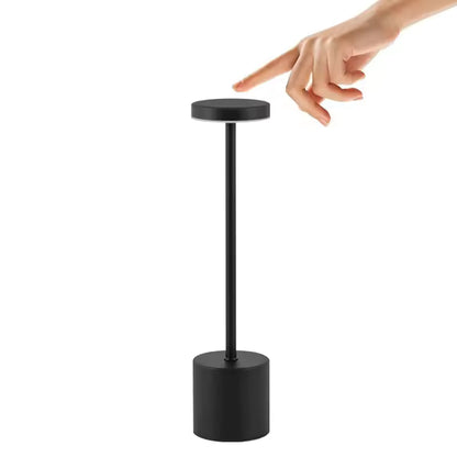 Metal Touch Sensor Rechargeable LED Table Lamp
