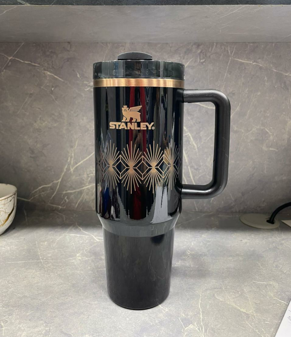 Stanley 1200ML Tumbler Black Deco