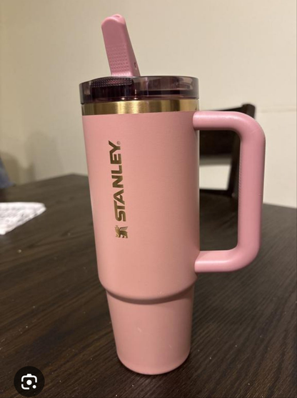 Stanley Quencher 40OZ ProTour Tumbler Flip Straw Antique Pink
