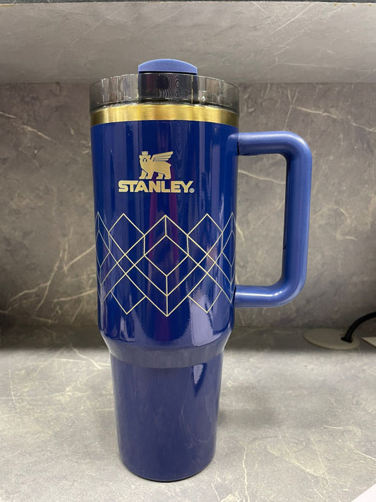 Stanley 1200ML Tumbler Blue Deco