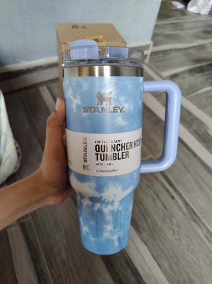 Stanley Quencher 40OZ Tumbler Sky Blue
