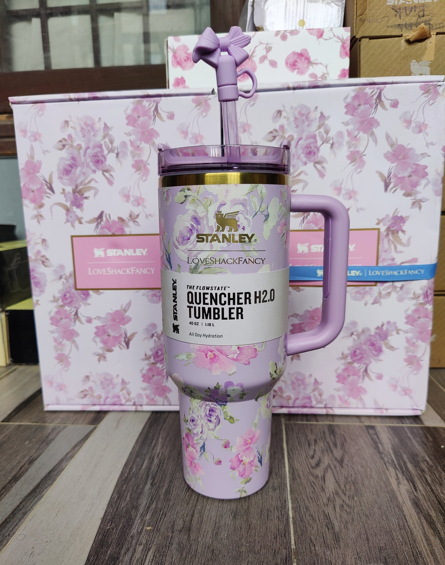 Stanley X 40OZ Tumbler Love Shack Purple With GiftBox