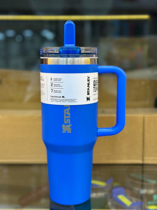 Stanley 1200ML Tumbler Flip Straw Dark Blue