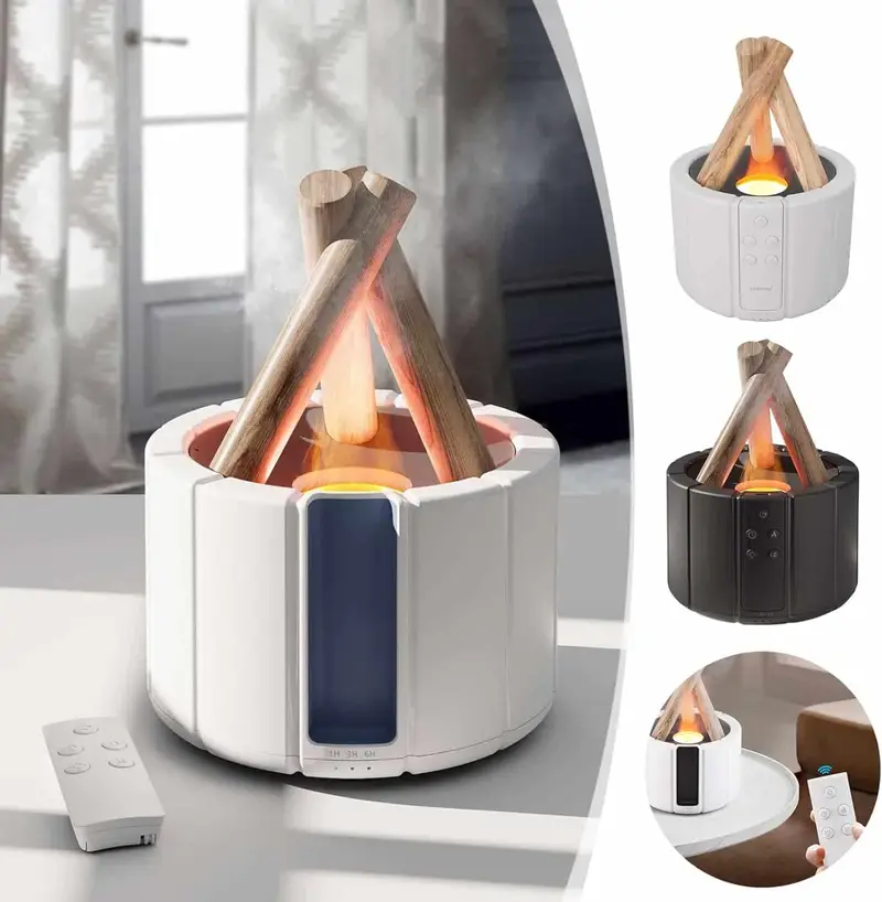 Bonfire Humidifier, Bonfire Diffuser With Remote Control