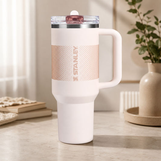 Stanley 40OZ Tumbler Pro Tour Flip Straw Rose Quartz Fade-Rz