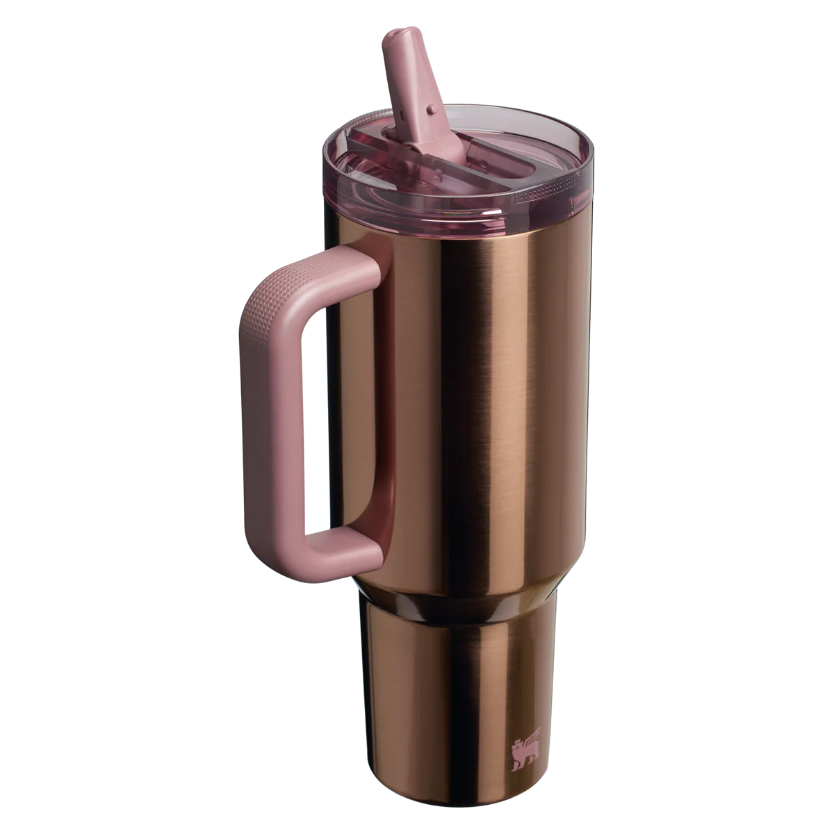 Stanley Quencher 40OZ Tumbler ProTour Flip Straw Polished RoseGold