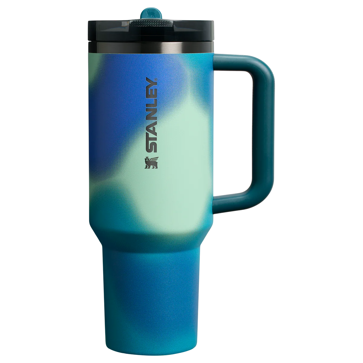 Stanley Quencher 40oz Protour Tumbler Coastal Teal Motion Flip Straw