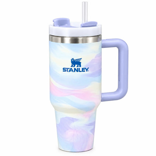 The Clean Slate Quencher H2.0 FlowState™ Tumbler | 40 OZ - Cool Serene