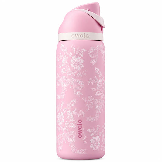 Owala UO Exclusive Ribbon Toile FreeSip® 0.9L / 32oz Water Bottle