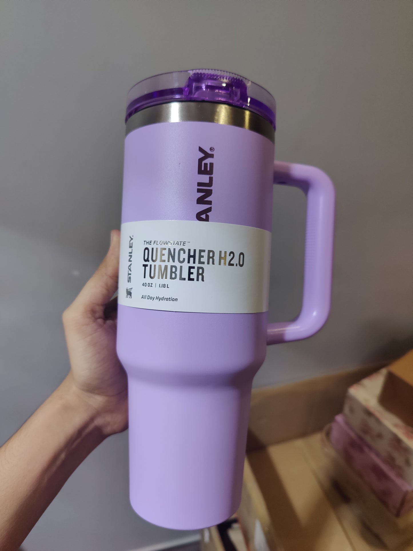 Stanley 1200ML Tumbler Pro Tour Flip Straw Lilac