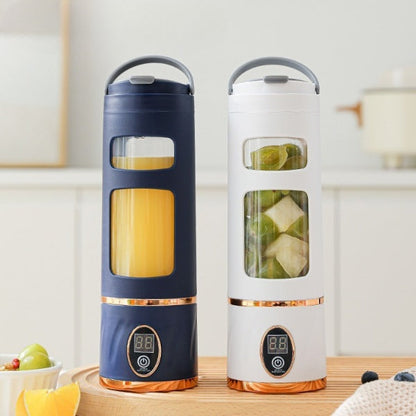 Portable Electric Blender Bottle 8 Blades (LED Display, USB Rechargeable)