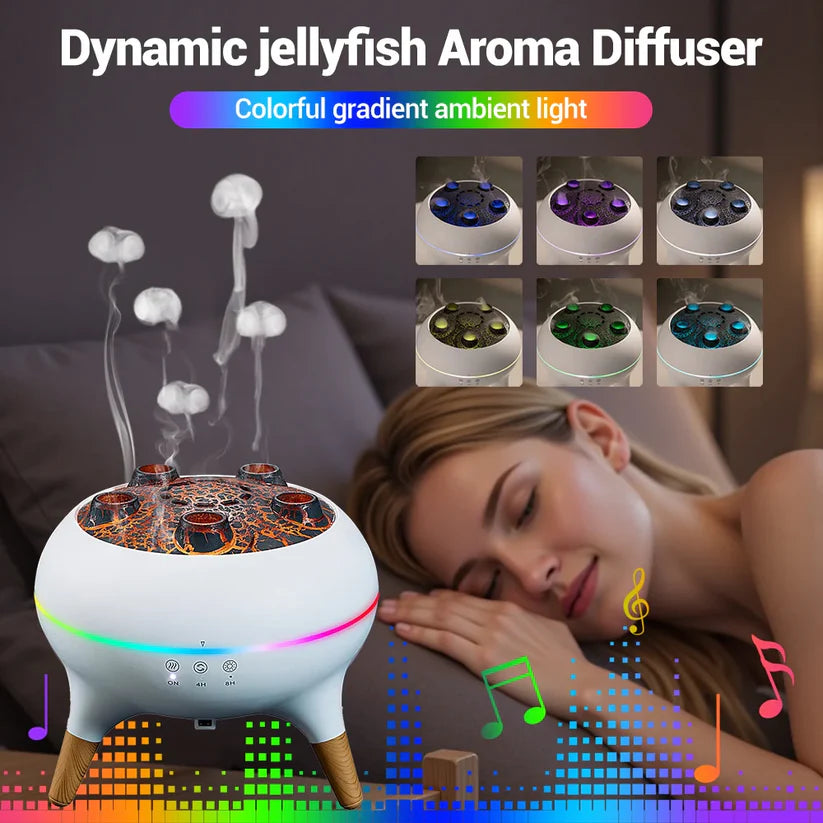 Dynamic Jellyfish Air Humidifier & Diffuser