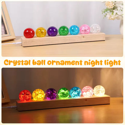 7 LED Crystal Ball – Decorative Light for Home & Gifts