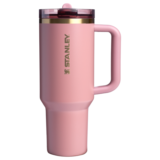 Stanley 1200ML Tumbler Pro Tour Flip Straw Antique Pink With Leak Proof Lid