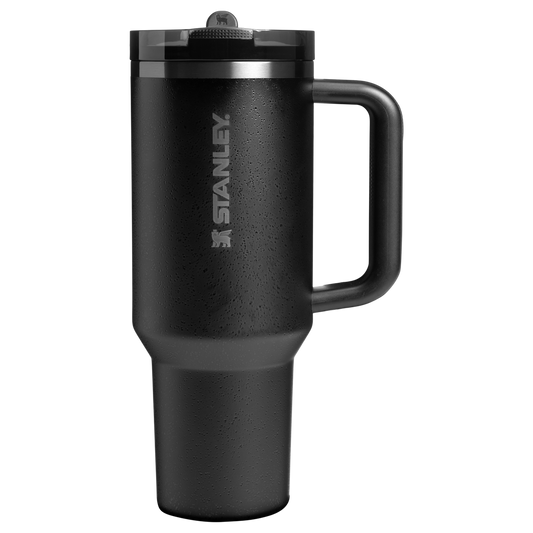 Stanley 1200ML Tumbler Pro Tour Flip Straw Antique Black With Leak Proof Lid