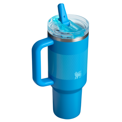 Stanley Quencher 40OZ Tumbler Flip Straw Azure Fade