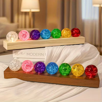 7 LED Crystal Ball – Decorative Light for Home & Gifts