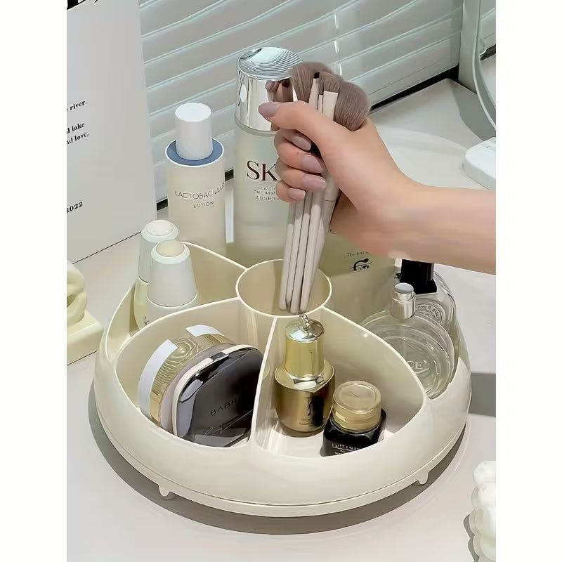 360 Rotating Modern minimalist style storage box for multifunctional cosmetics