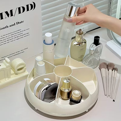 360 Rotating Modern minimalist style storage box for multifunctional cosmetics