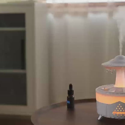 Ufo Rain Cloud Humidifier Water Drip