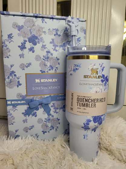 Stanley X 40OZ Tumbler Love Shack Blue With GiftBox