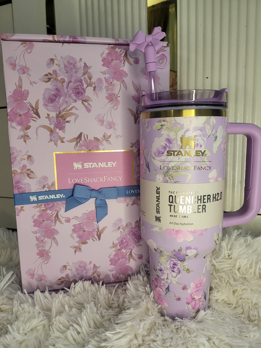 Stanley X 40OZ Tumbler Love Shack Purple With GiftBox