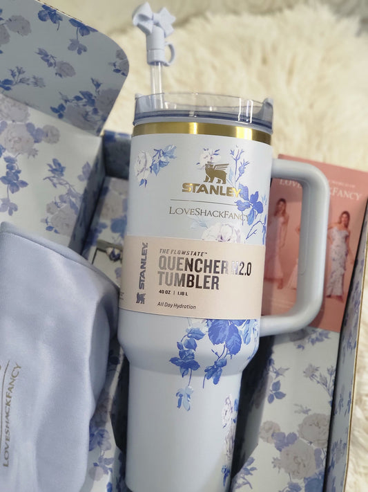 Stanley X 40OZ Tumbler Love Shack Blue With GiftBox