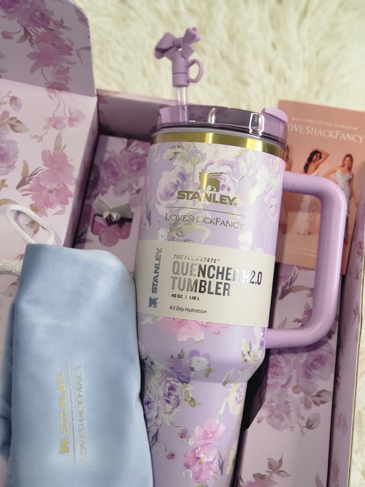 Stanley X 40OZ Tumbler Love Shack Purple With GiftBox