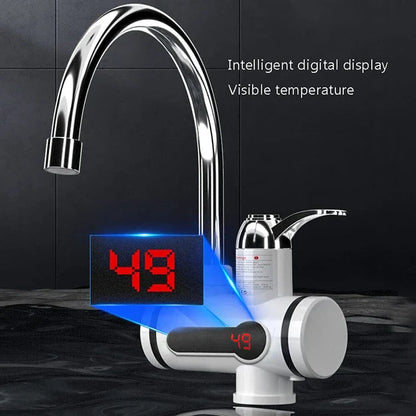 Electric Hot & Cold Water Tap, Instant Water Heater